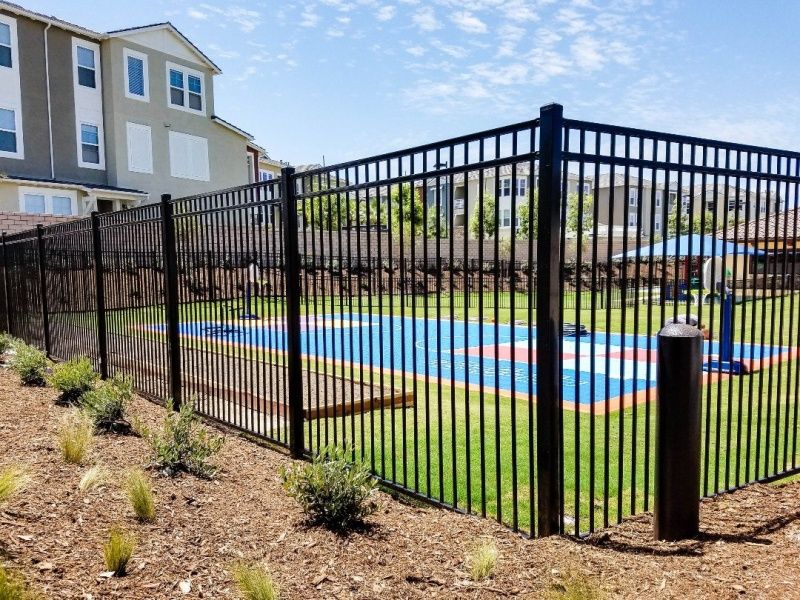 Steel Picket Fence